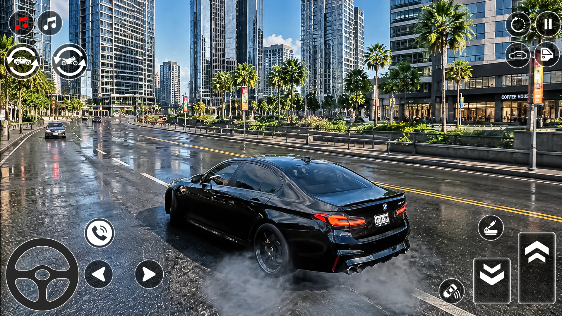Open World Car Simulator Game screenshot