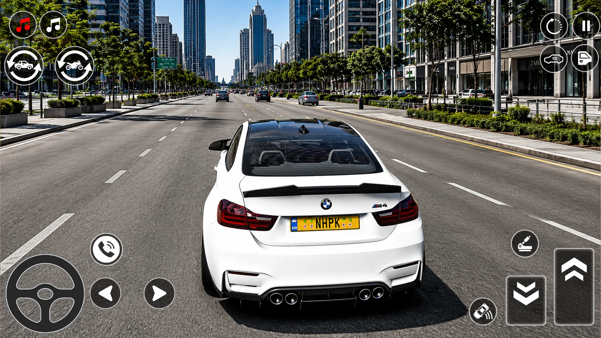 Open World Car Simulator Game screenshot